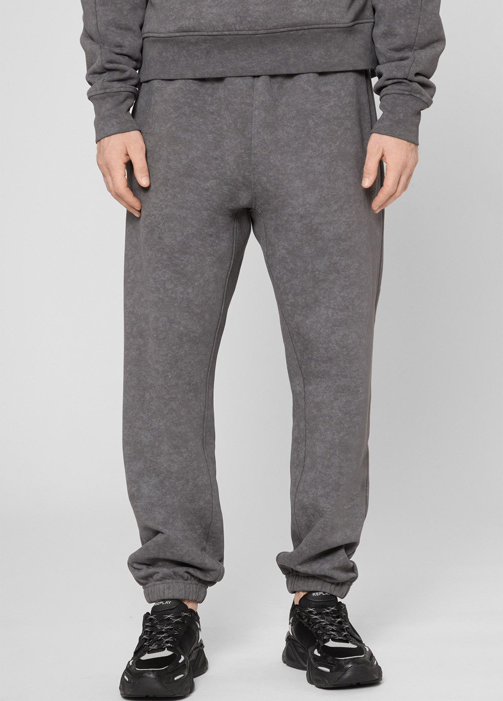 Серые кэжуал демисезонные джоггеры брюки PRPY