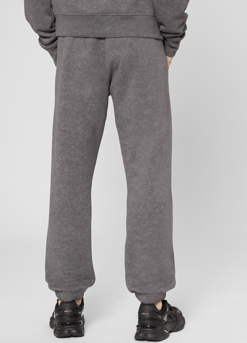 Серые кэжуал демисезонные джоггеры брюки PRPY