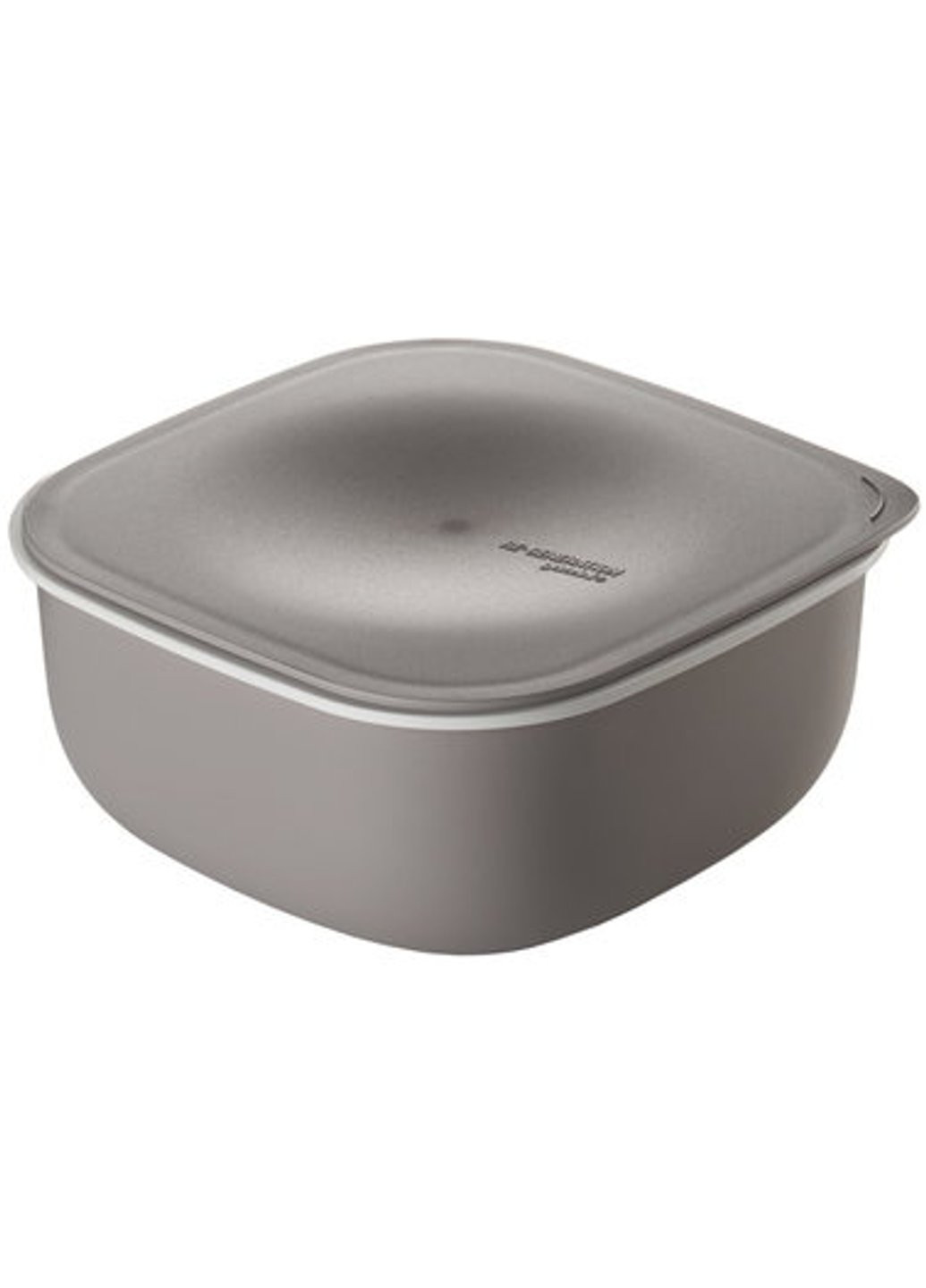 Контейнер харчовий з кришкою 052902158 2 л сірий Guzzini (254861658)