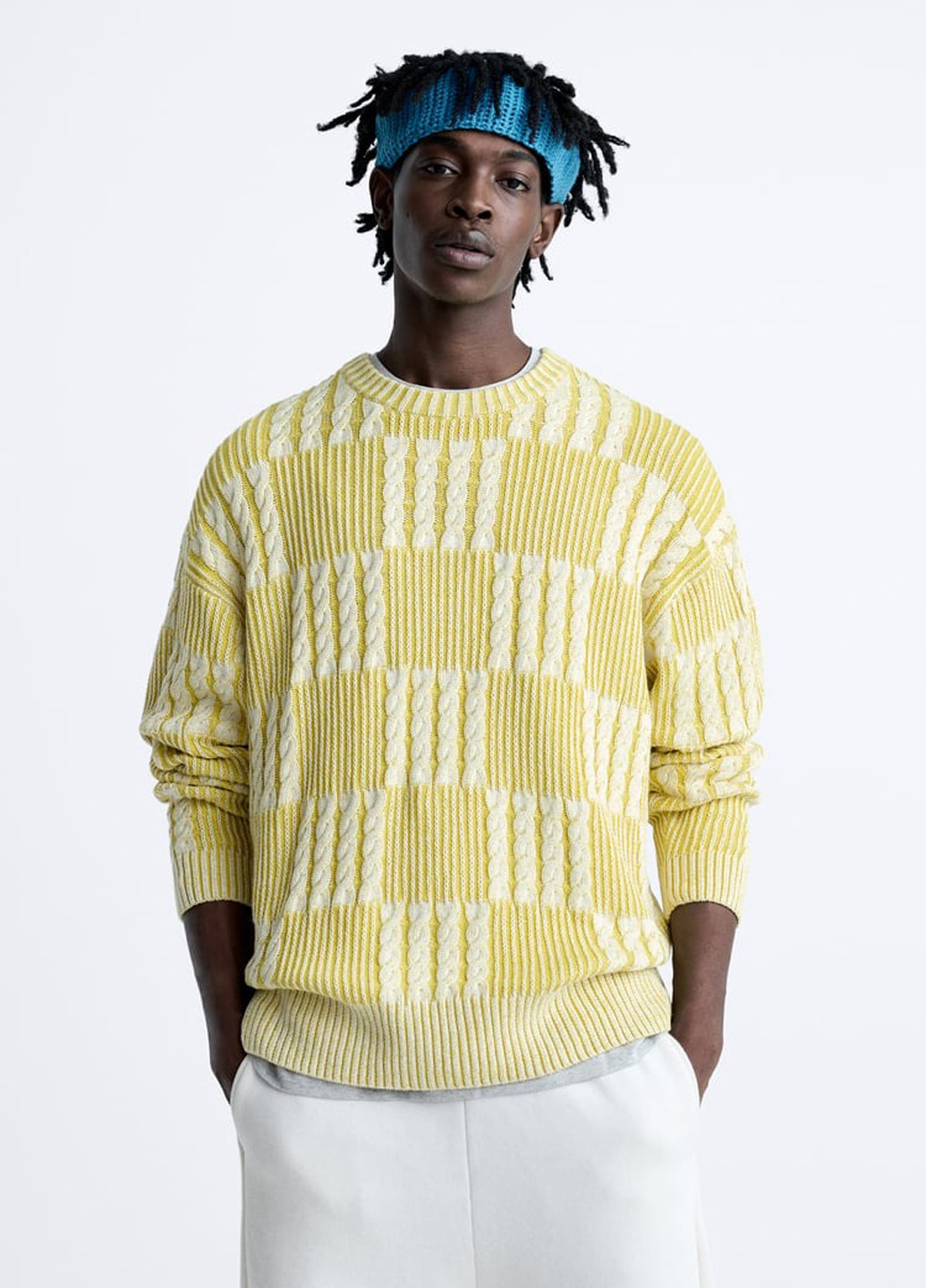 Жовтий демісезонний светр джемпер Zara