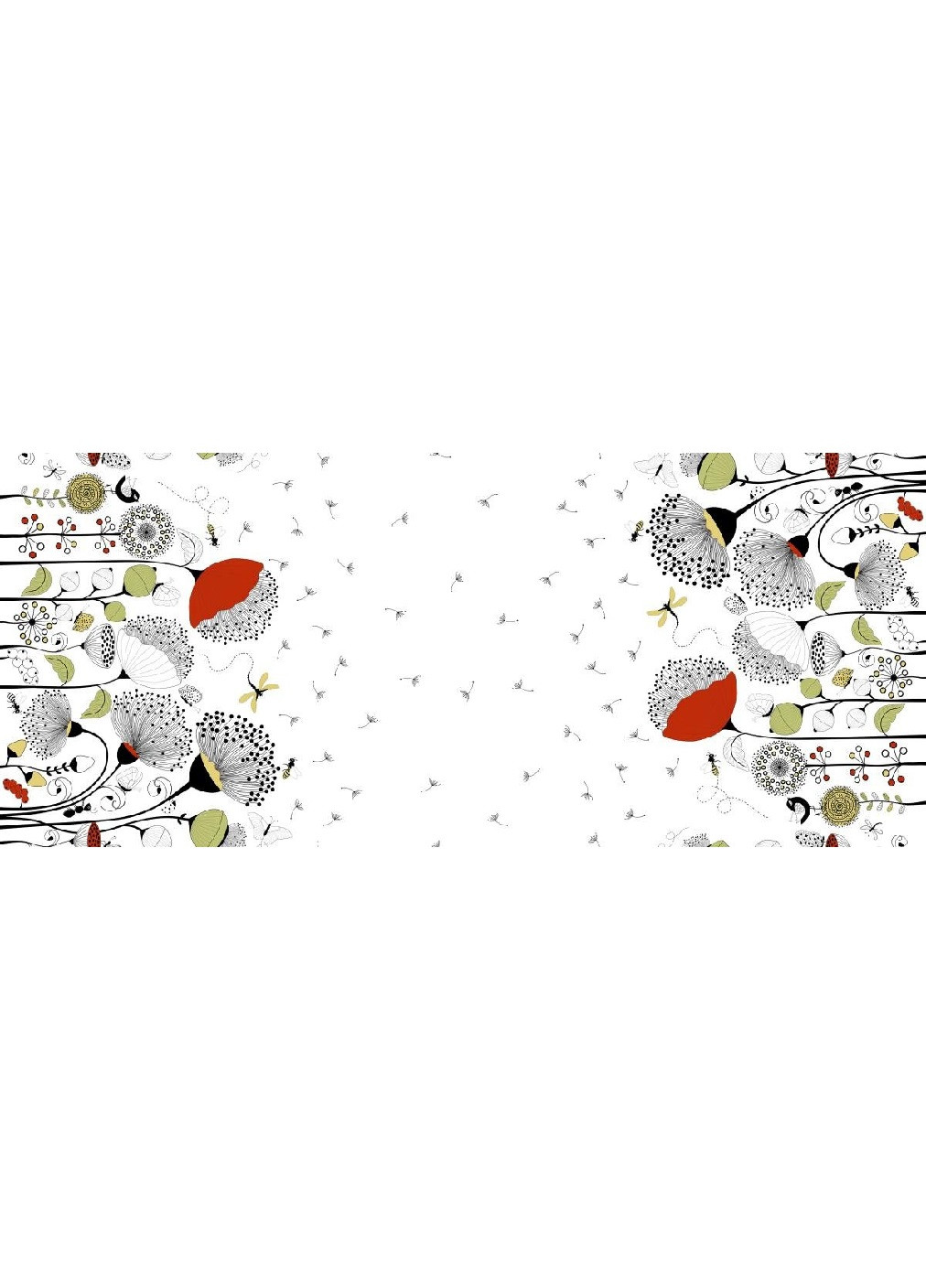 Скатертина накидка на обідній стіл бавовняна лляна з візерунком 150х180 см (473452-Prob) Unbranded (254783586)