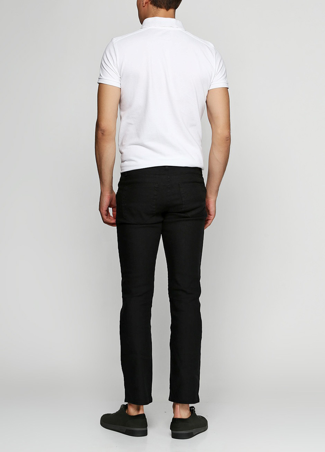 Черные демисезонные скинни джинсы Westbury