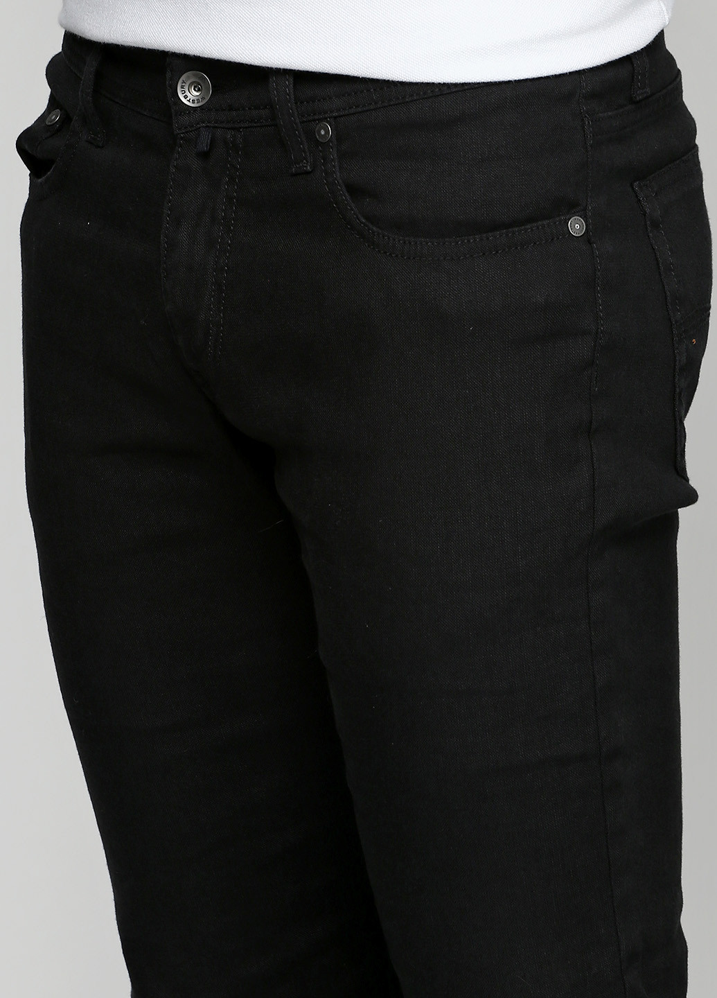 Черные демисезонные скинни джинсы Westbury
