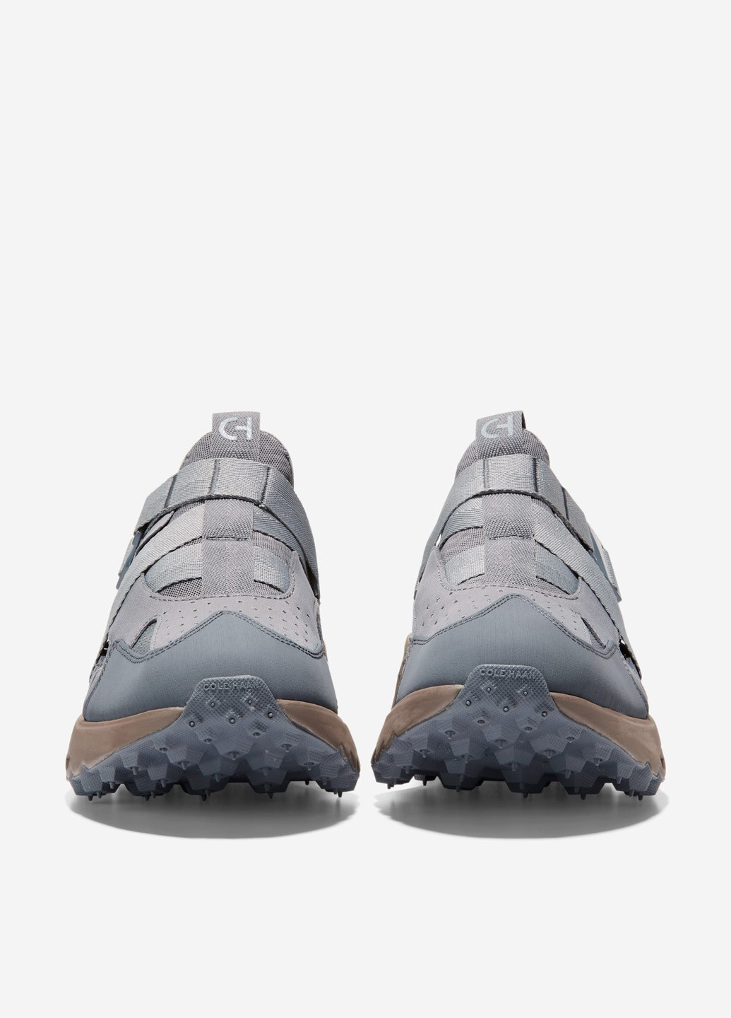 Серые демисезонные кроссовки Cole Haan 5.ZERØGRAND Monk Strap Running Shoe