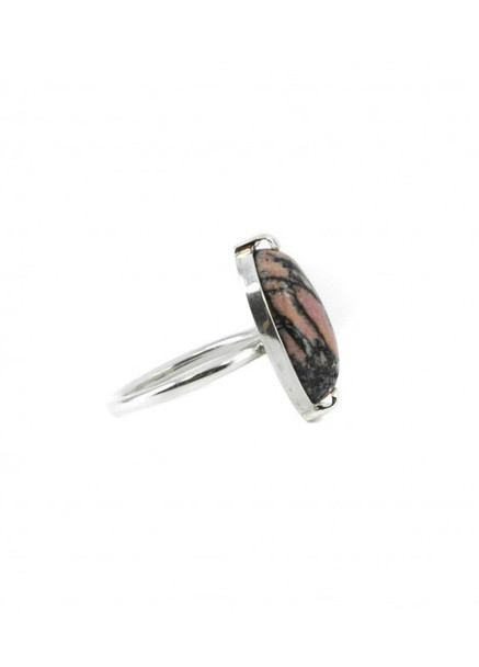 Эксклюзивное Родонит, Серебро, 17,5 размер Fursa fashion кольцо (254255898)