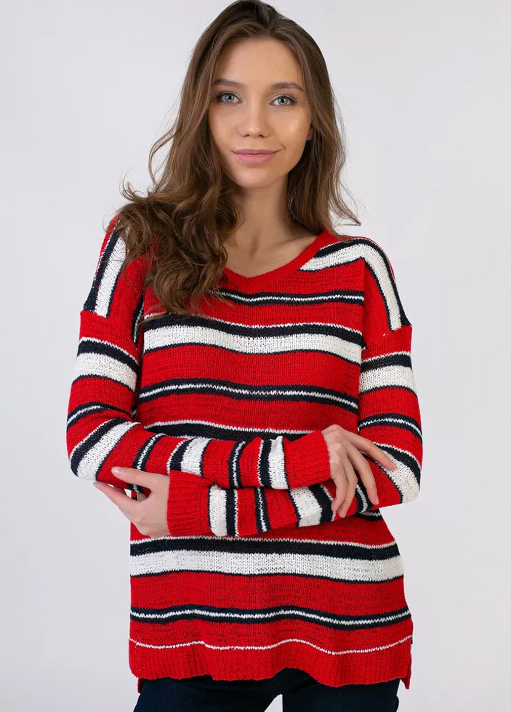 Червоний демісезонний пуловер пуловер Esmara