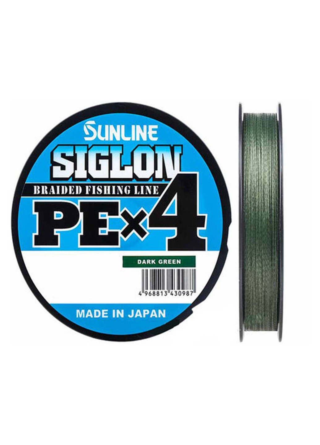 Шнур Siglon PE х4 150m (темн-зел.) #0.6/0.132mm 10lb/4.5kg (1658-09-17) Sunline (252468679)