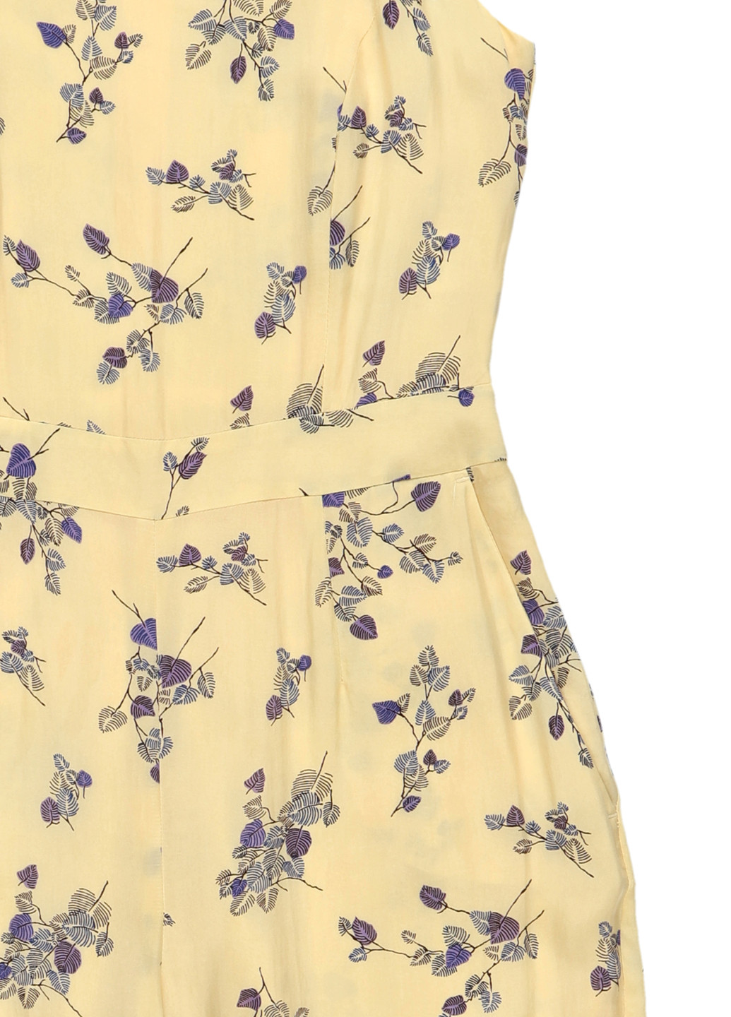 Комбінезон Ivy & Oak комбінезон-брюки квітковий жовтий кежуал купро