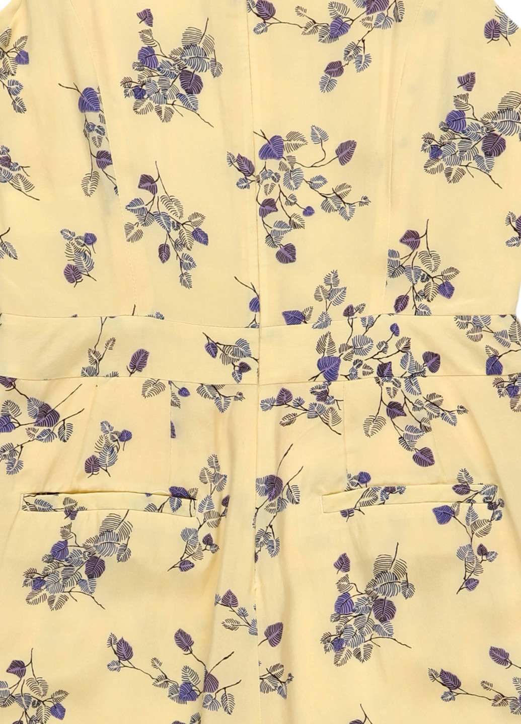 Комбінезон Ivy & Oak комбінезон-брюки квітковий жовтий кежуал купро