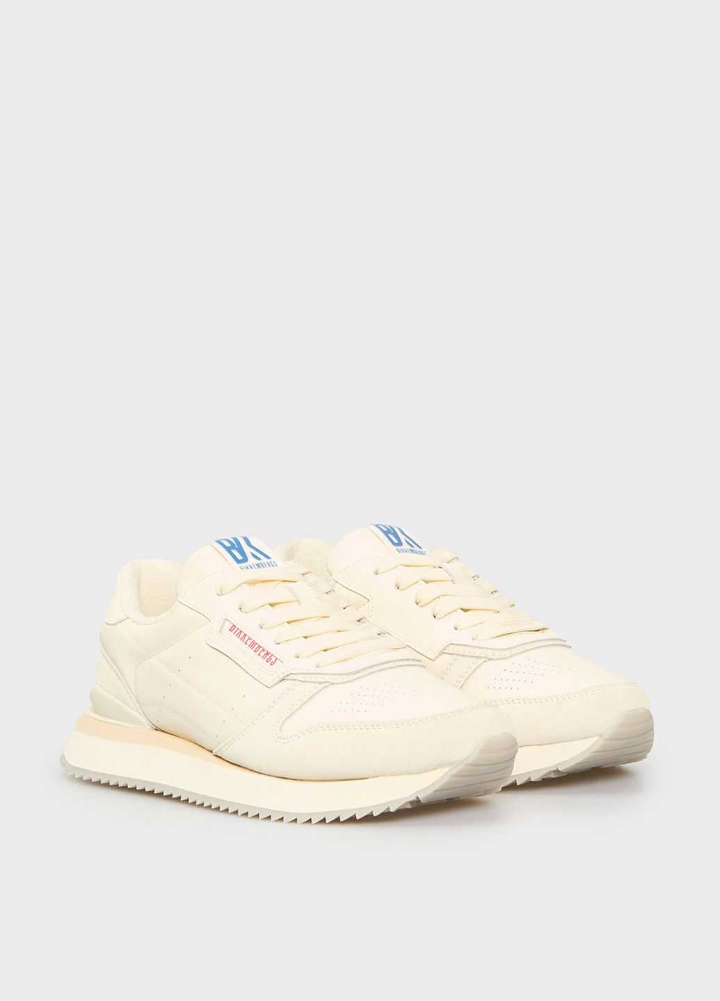 Айвори всесезонные кроссовки Bikkembergs