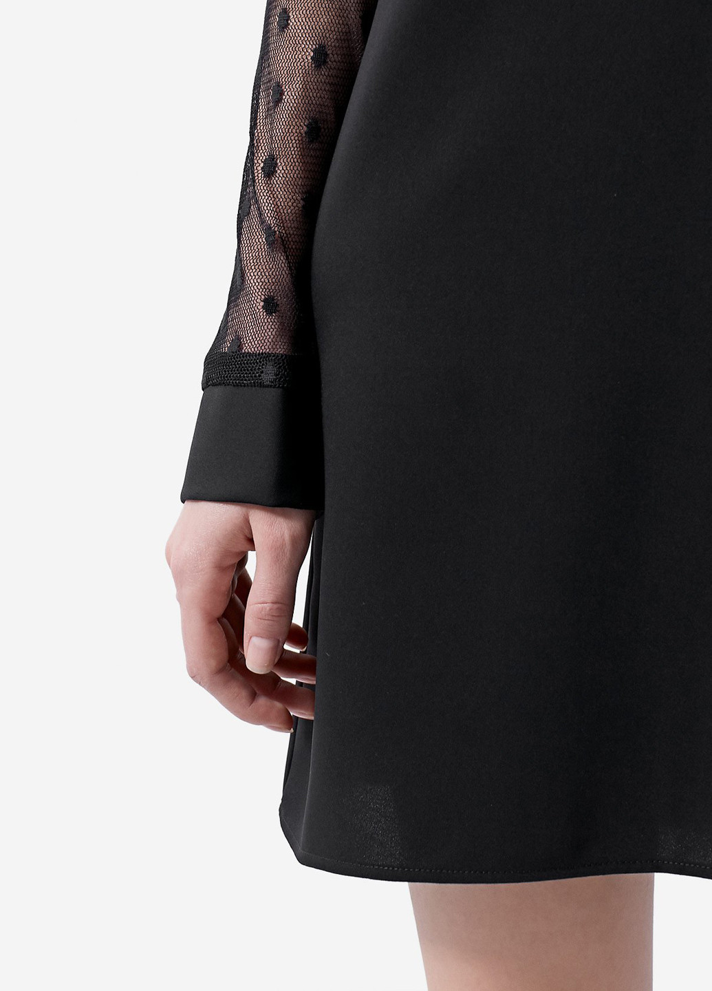 Чорна кежуал сукня а-силует Stradivarius однотонна