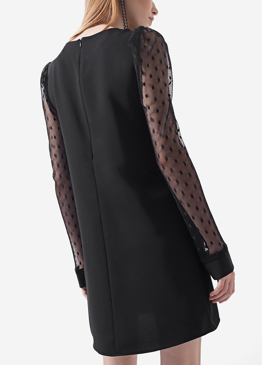 Чорна кежуал сукня а-силует Stradivarius однотонна