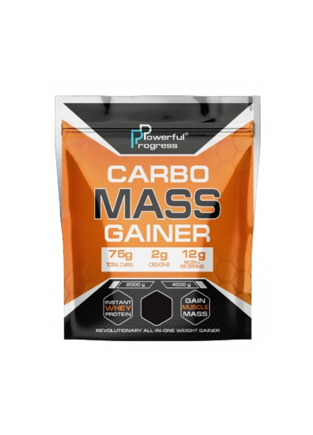 Гейнер для набору маси Carbo Mass Gainer - 4000g Forest Fruit Powerful Progress (253540458)