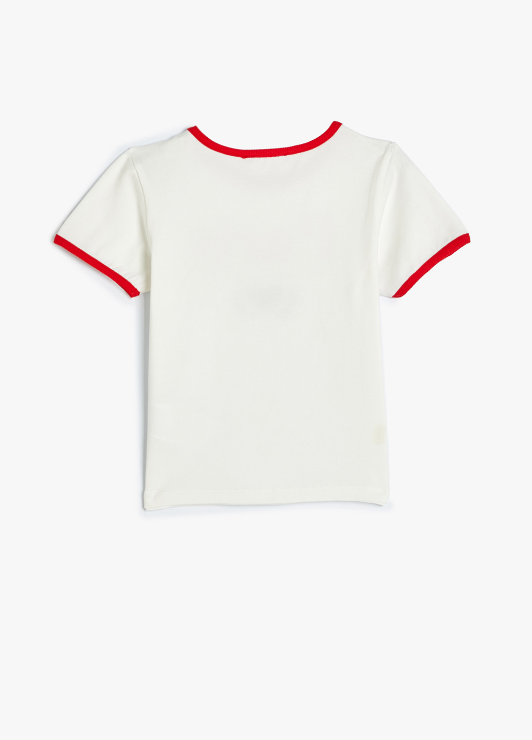 Белая летняя футболка KOTON