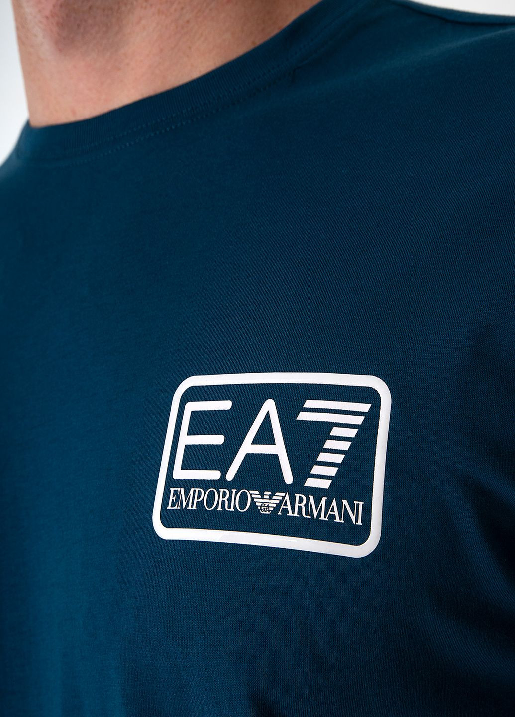 Синя футболка ARMANI EA7