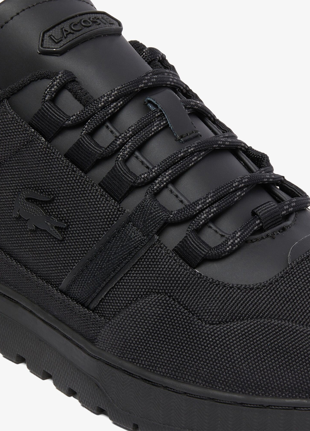 Чорні Осінні кросівки Lacoste Lacoste T-CLIP