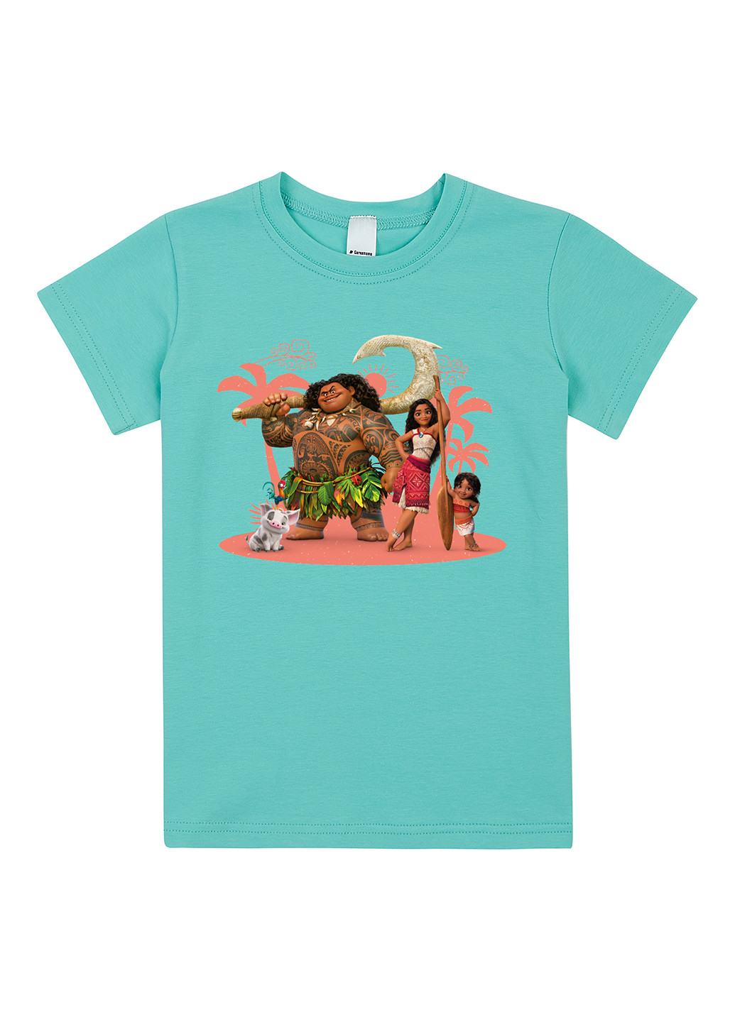 Зеленая летняя футболка Garnamama