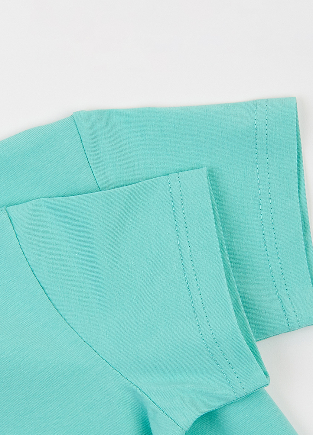 Зеленая летняя футболка Garnamama