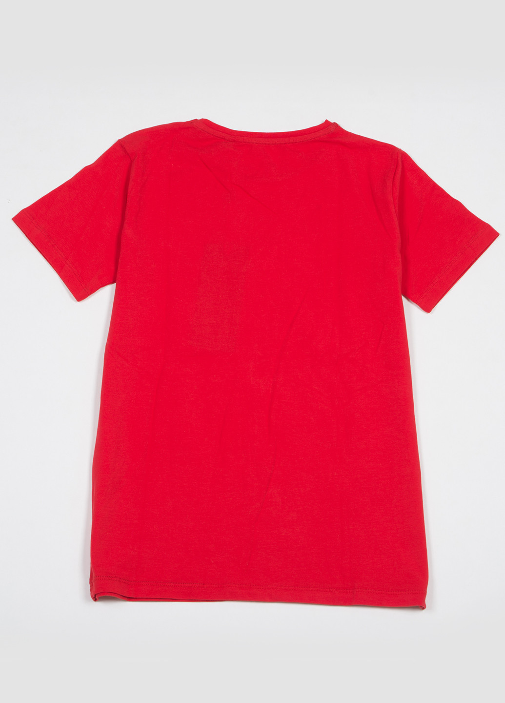 Красная летняя футболка TOM DU