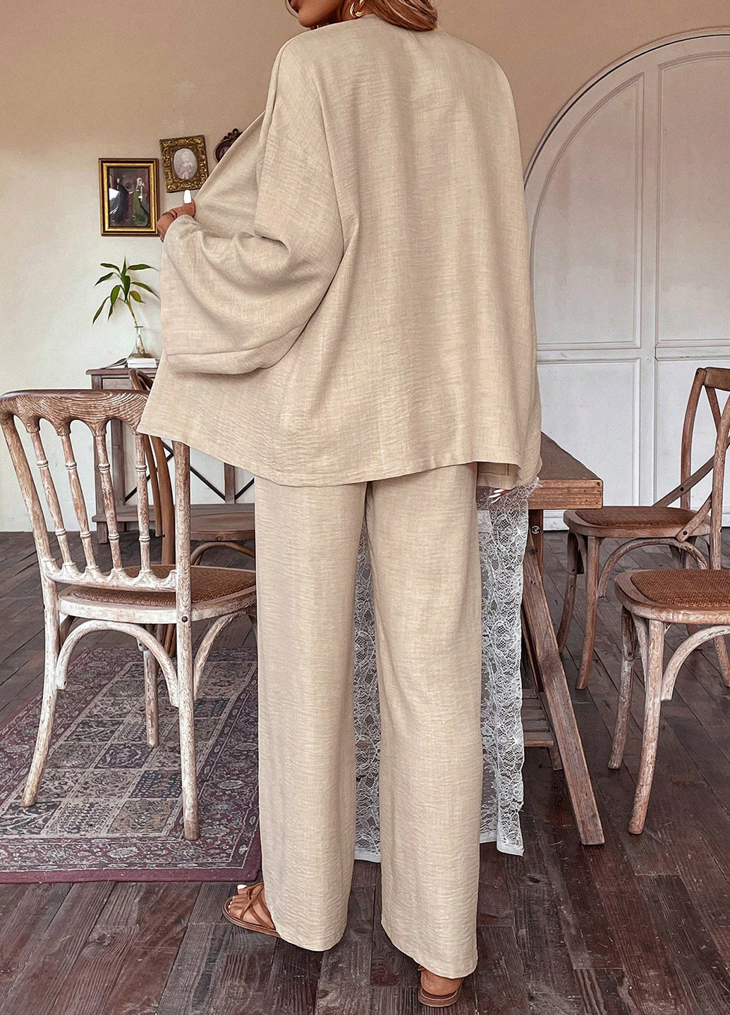 Костюм (кардиган, брюки) SHEIN (366512683)