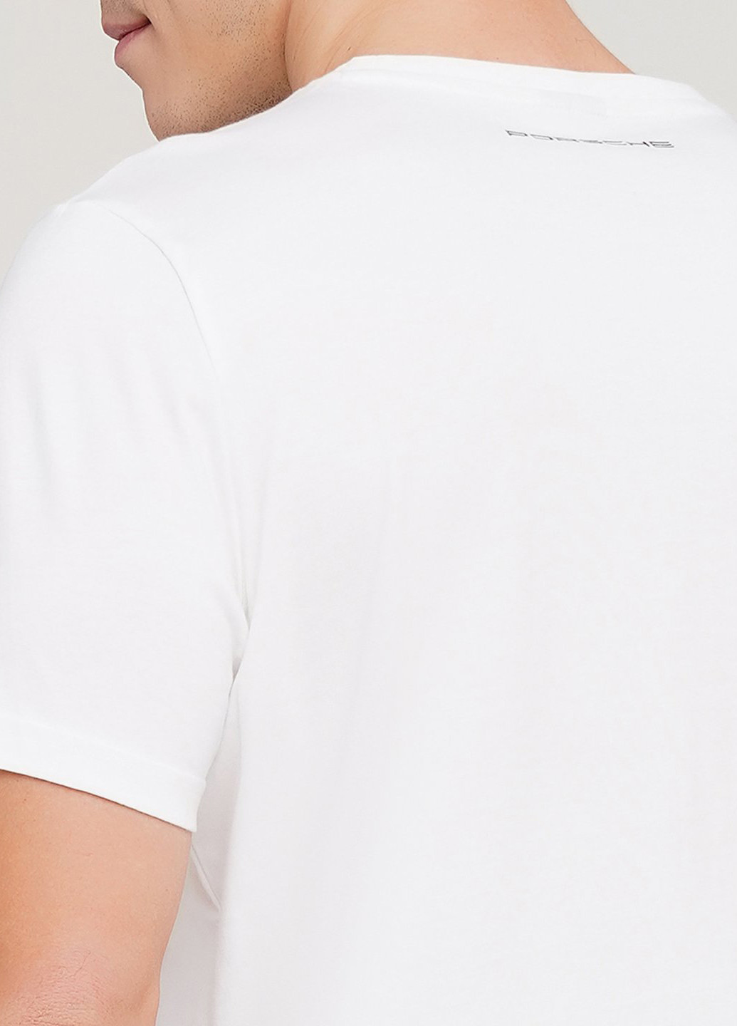 Белая футболка Puma Pl Big Logo Tee