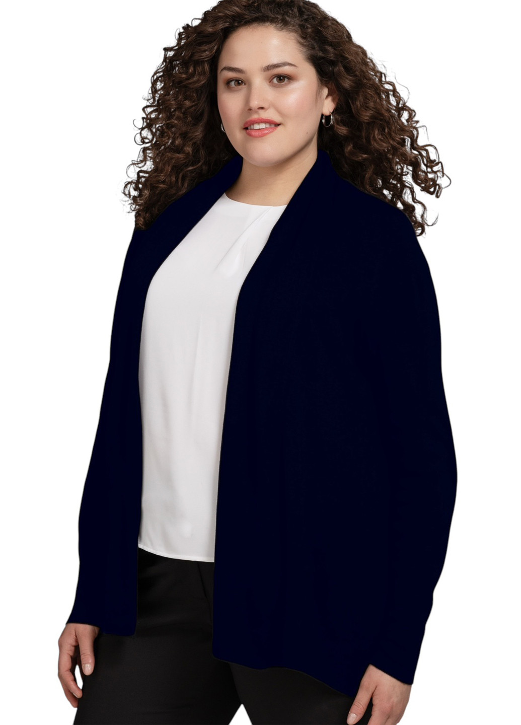 Темно-синий демисезонный кардиган Design Collective