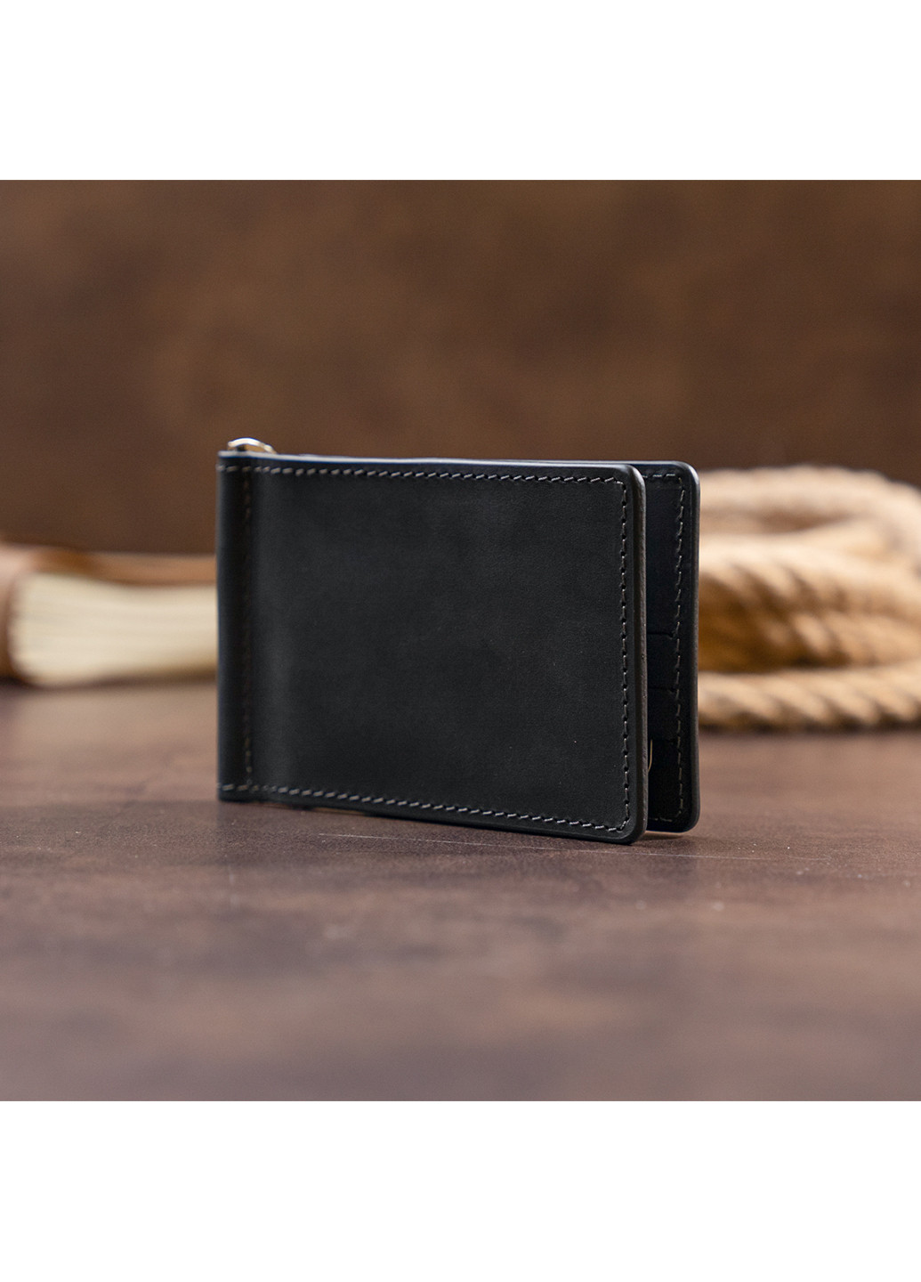 Кожаное портмоне 12х8х0,5 см Grande Pelle (253173846)