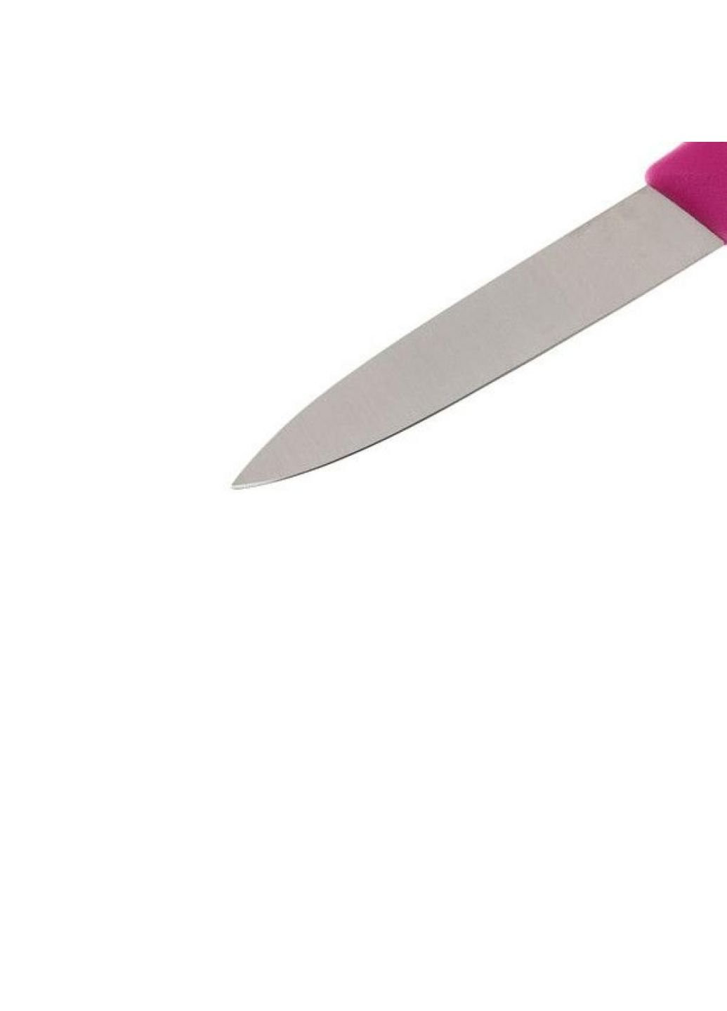 Набір ножів SwissClassic, 8см, 2шт. у блістері, рожеві (6.7606.L115B) Victorinox комбінований,