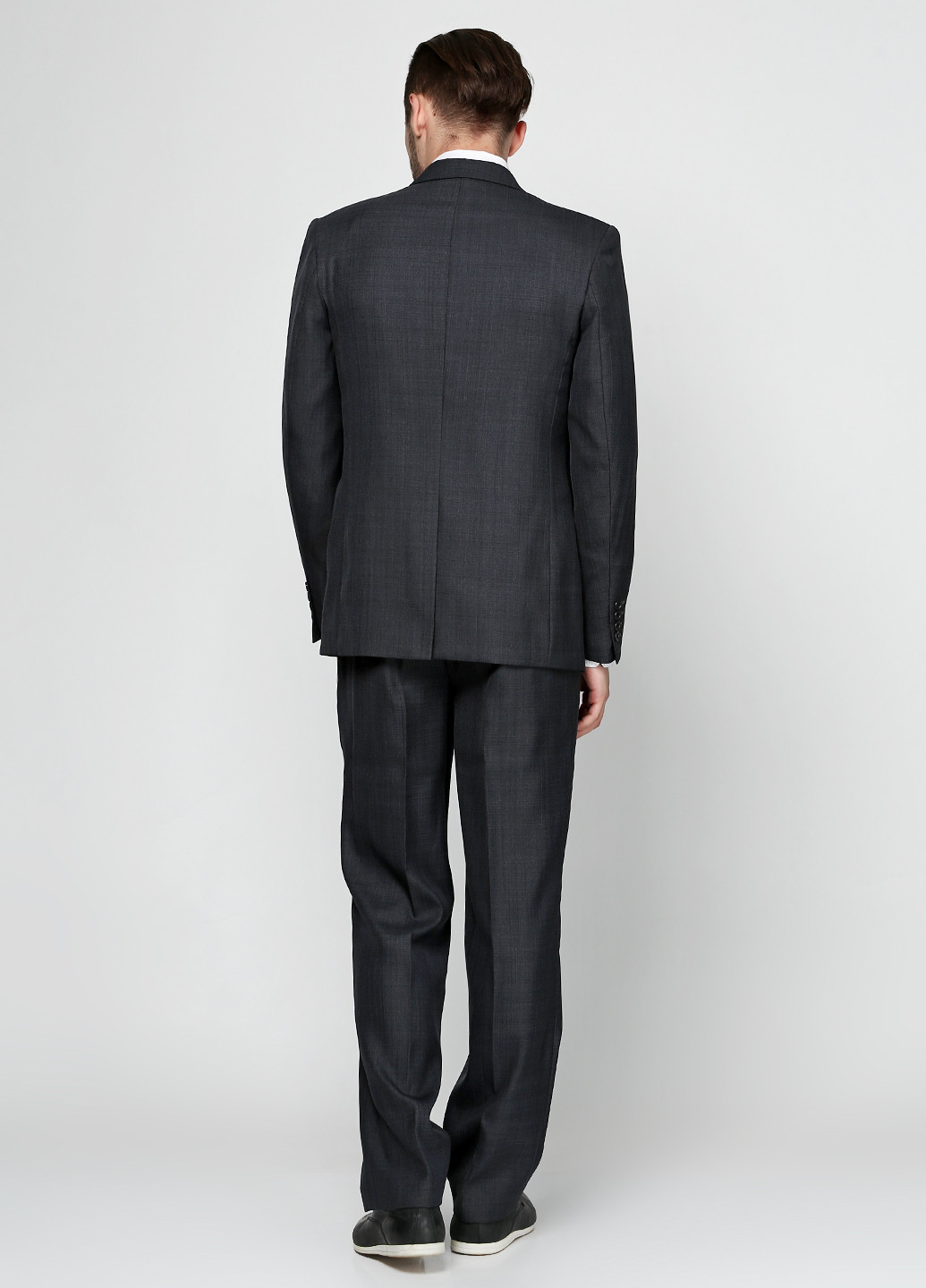 Світло-сірий демісезонний костюм (піджак, брюки) брючний Gentle Man