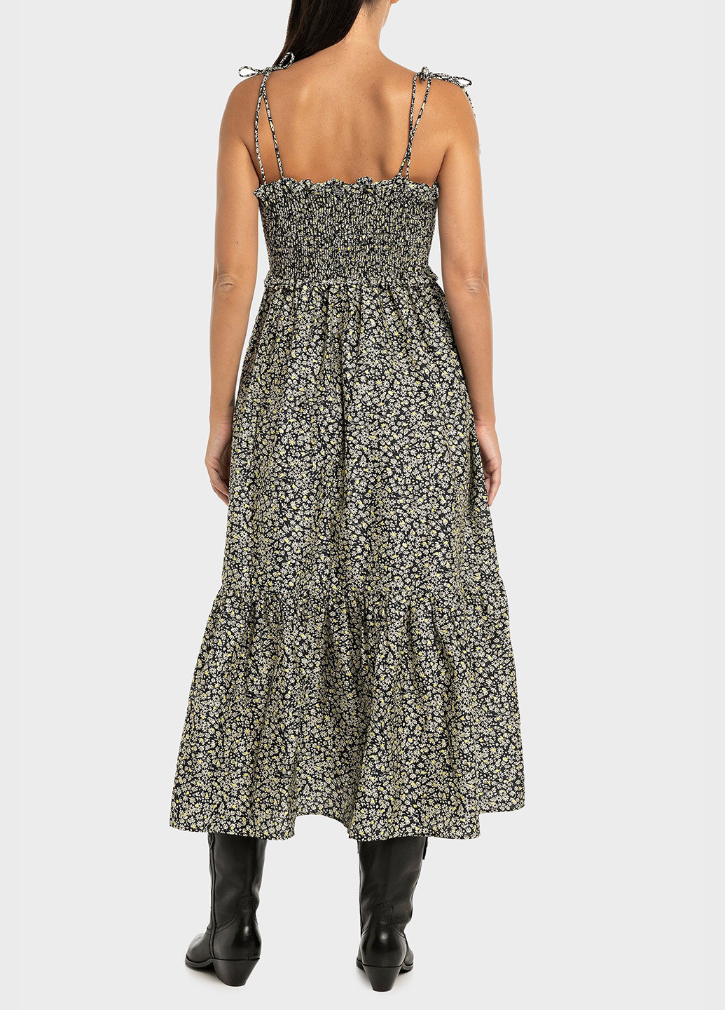 Летний женский сарафан Replay в цветочек