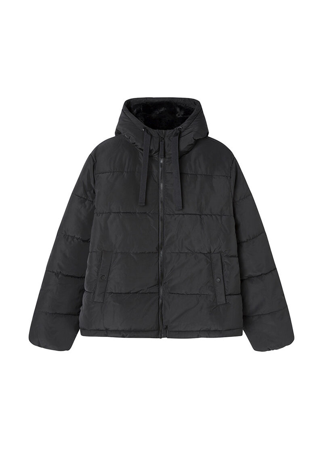 Черная демисезонная куртка Springfield