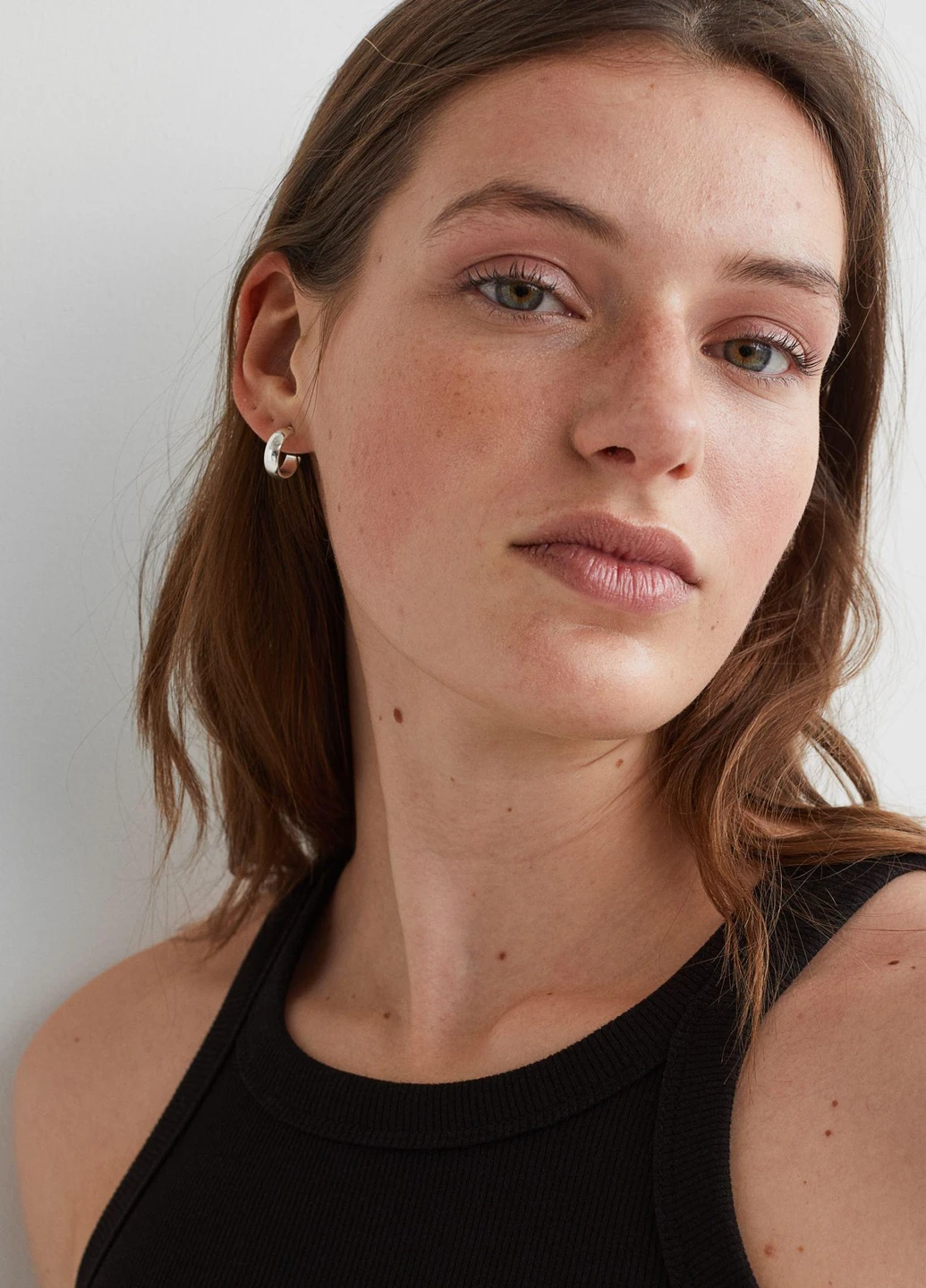 Топ літо,чорний, H&M Basic (254655466)