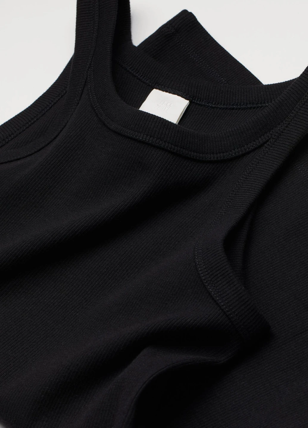 Топ літо,чорний, H&M Basic (254655466)