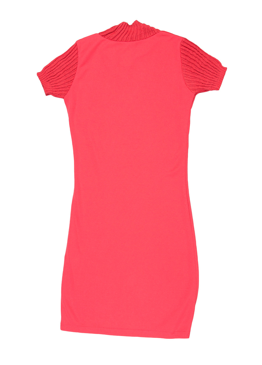 Розовое кэжуал платье платье-водолазка Marions сердечки