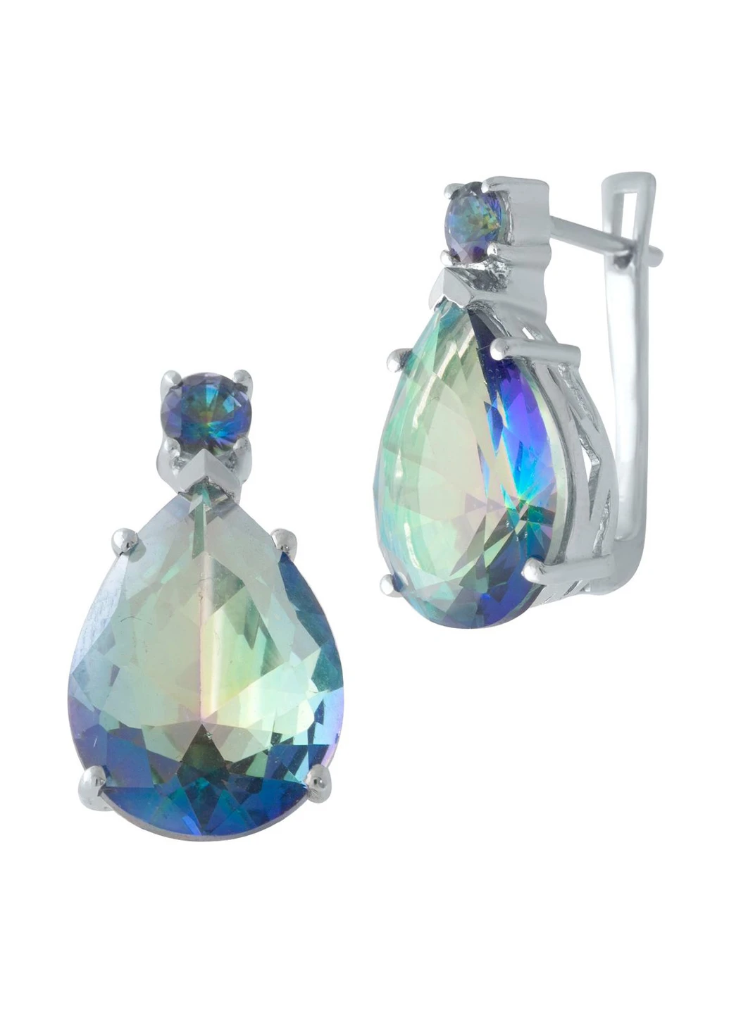 Серьги Silver Flame (152533616)
