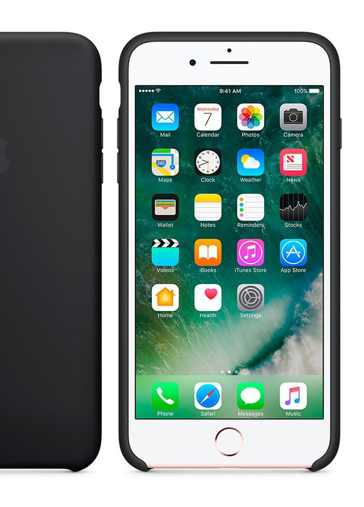 Чохол Silicone Case iPhone 8/7 Plus black ARM (220821754)