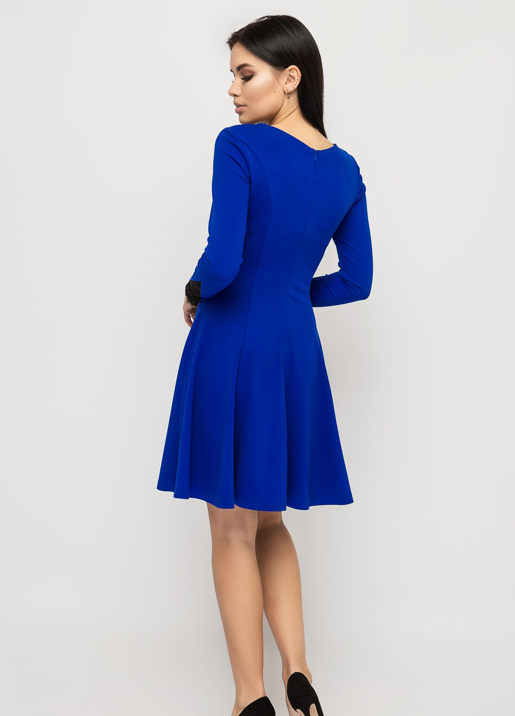 Синее кэжуал платье Simply Brilliant однотонное