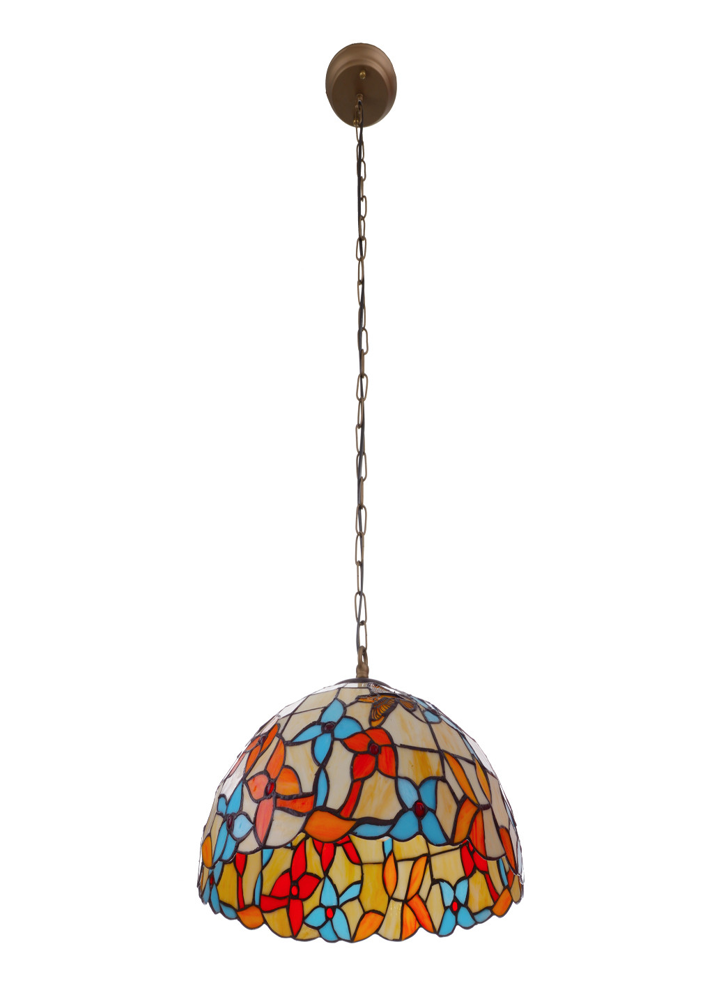 Люстра Тиффани на две лампочки BR-655S/16-2 E27 Brille (242444965)