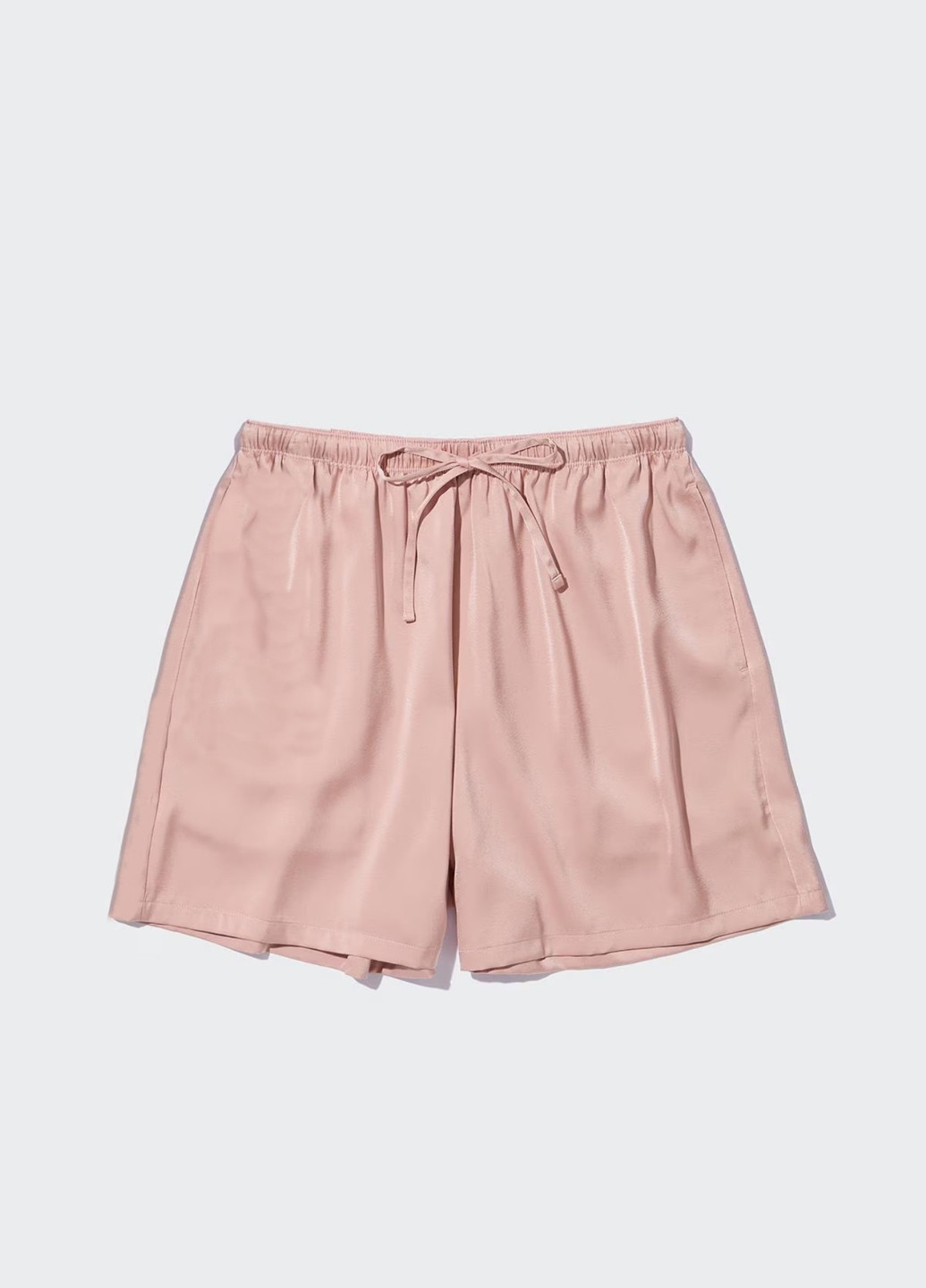 Персиковая всесезон пижама (рубашка, шорты) рубашка + шорты Uniqlo