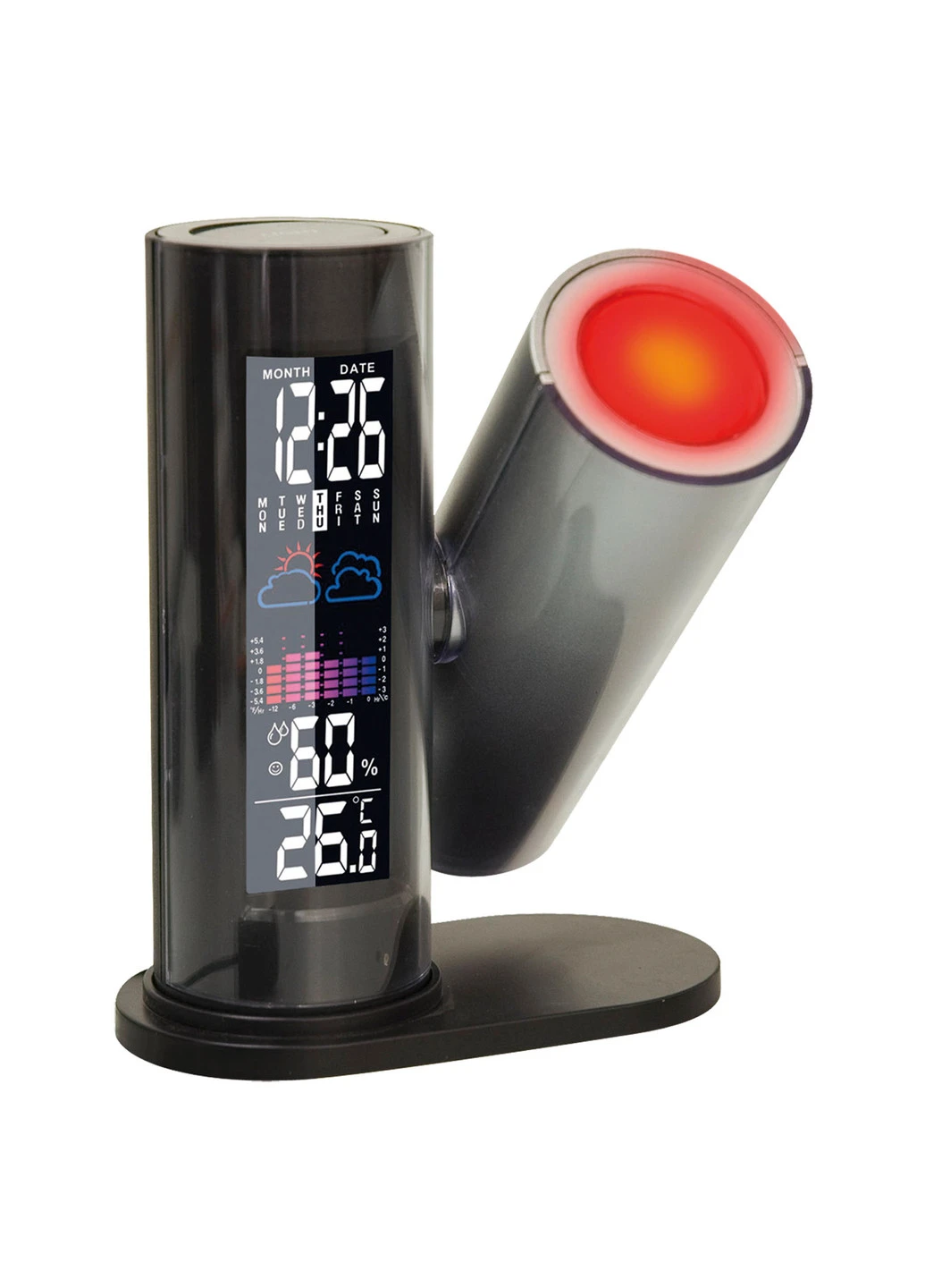 Годинник проекційний WT514 Black (WT514) Technoline (252255517)
