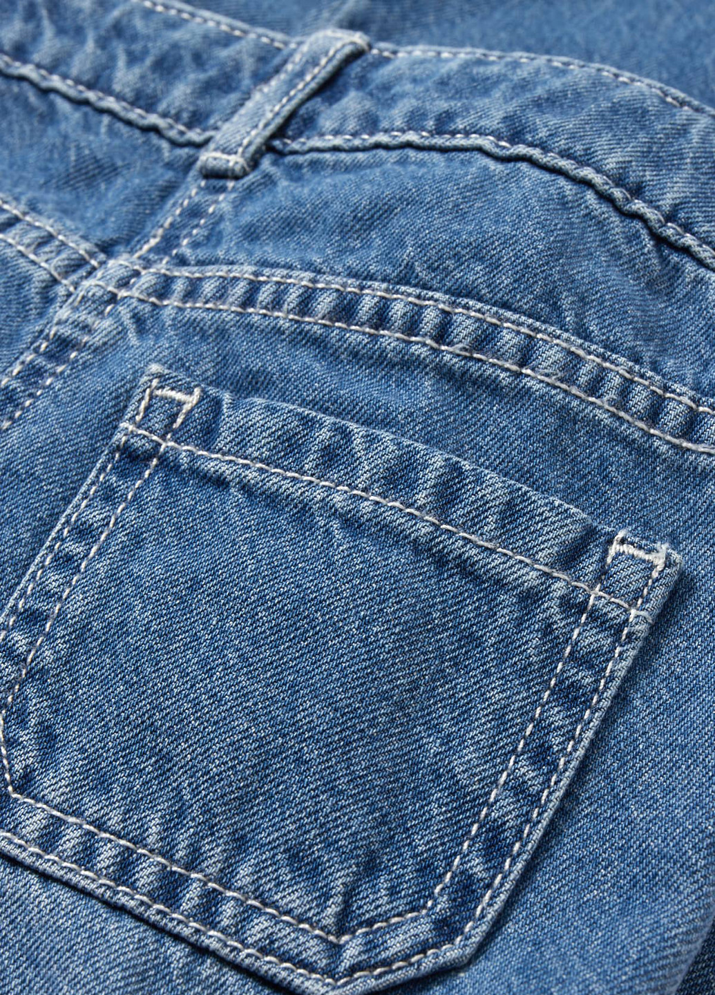 Голубые демисезонные карго, мешковатые джинсы C&A