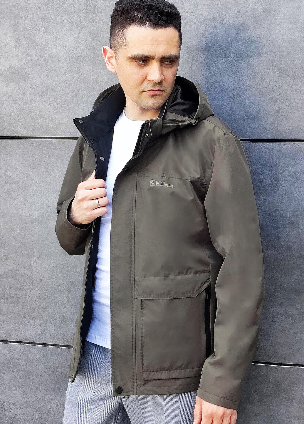 Зелена демісезонна куртка Sun's House