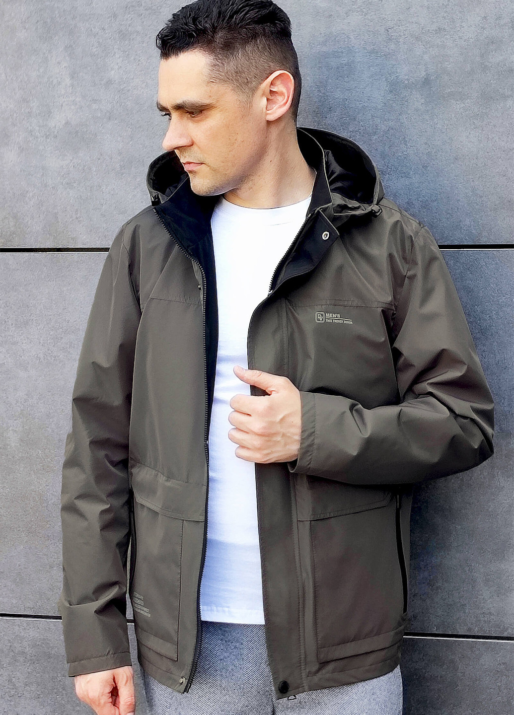 Зелена демісезонна куртка Sun's House