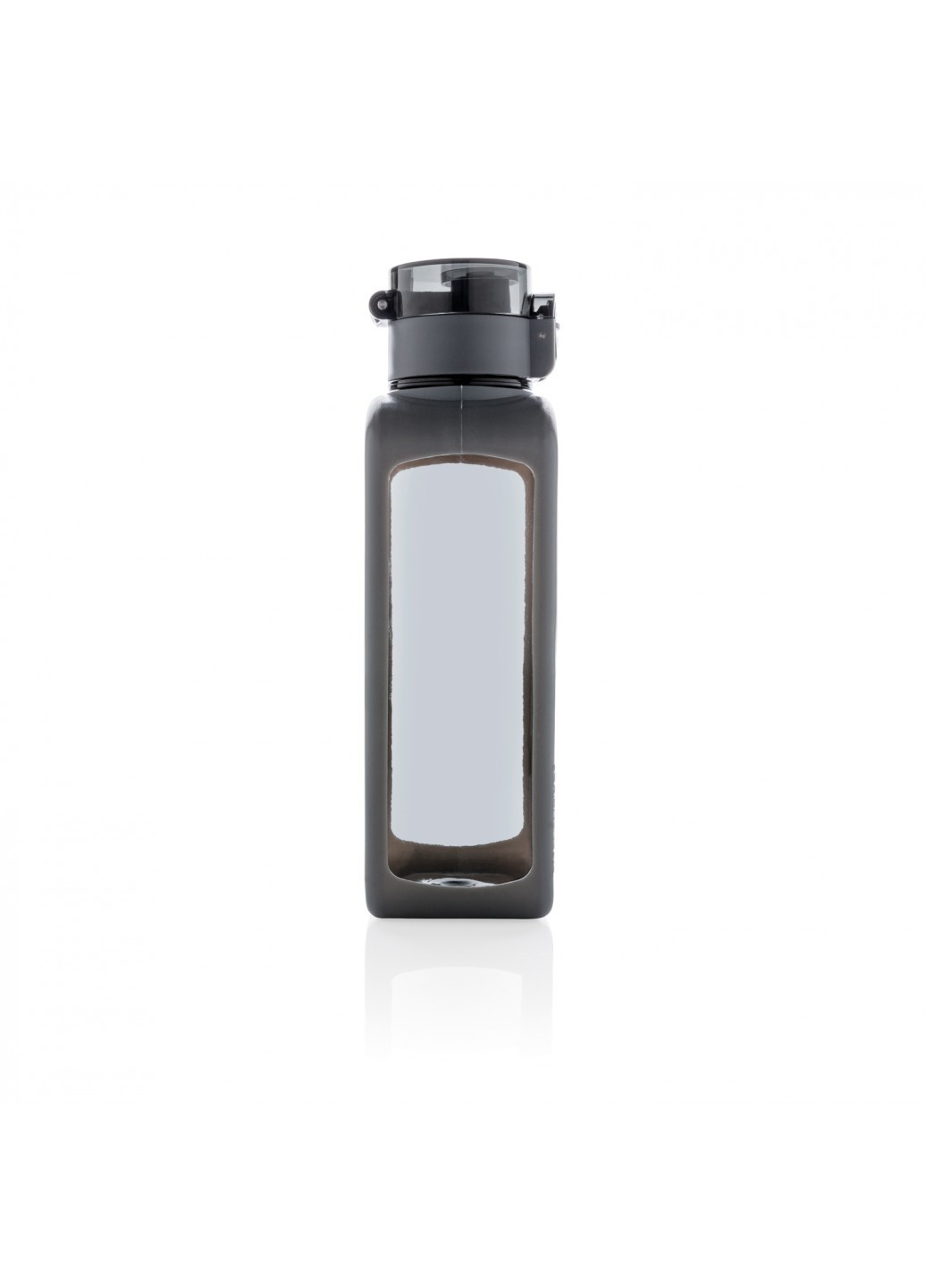 Квадратная вакуумная бутылка для воды 600мл; черная XD Design P436.251 комбинированная