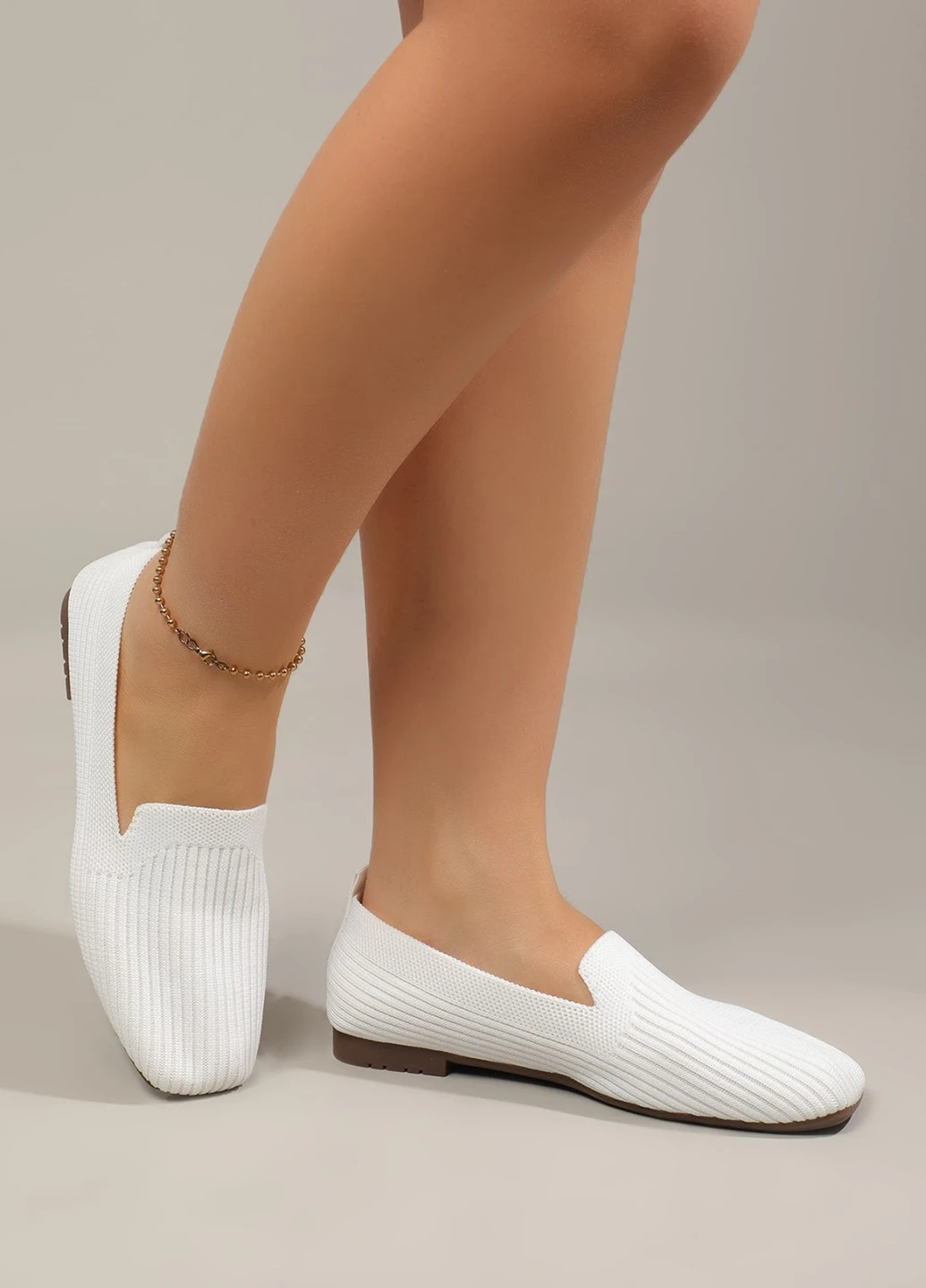 SHEIN Туфлі білий з текстиль, китай — літо (330611577)