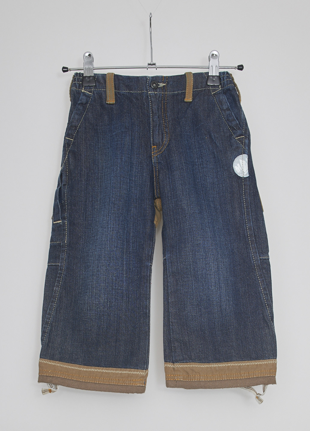 Темно-синие демисезонные со средней талией джинсы Murphy & Nye