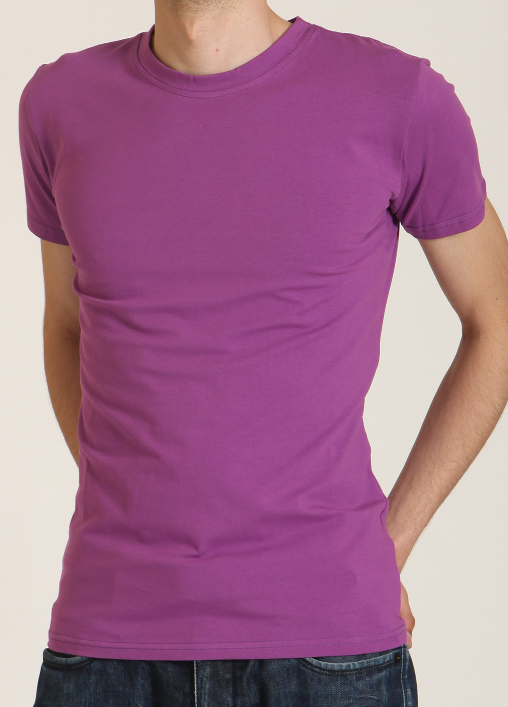 Фиолетовая футболка Keep Style
