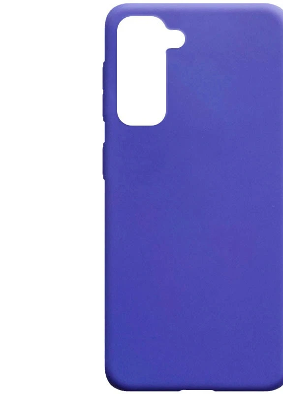 Силіконовий чохол Candy для Samsung Galaxy S21 Бузковий (is_00000041907_14) Epik (238480555)