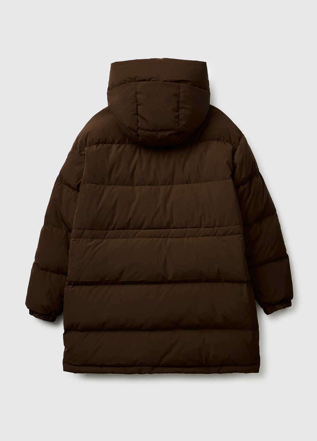 Темно-коричнева демісезонна куртка United Colors of Benetton
