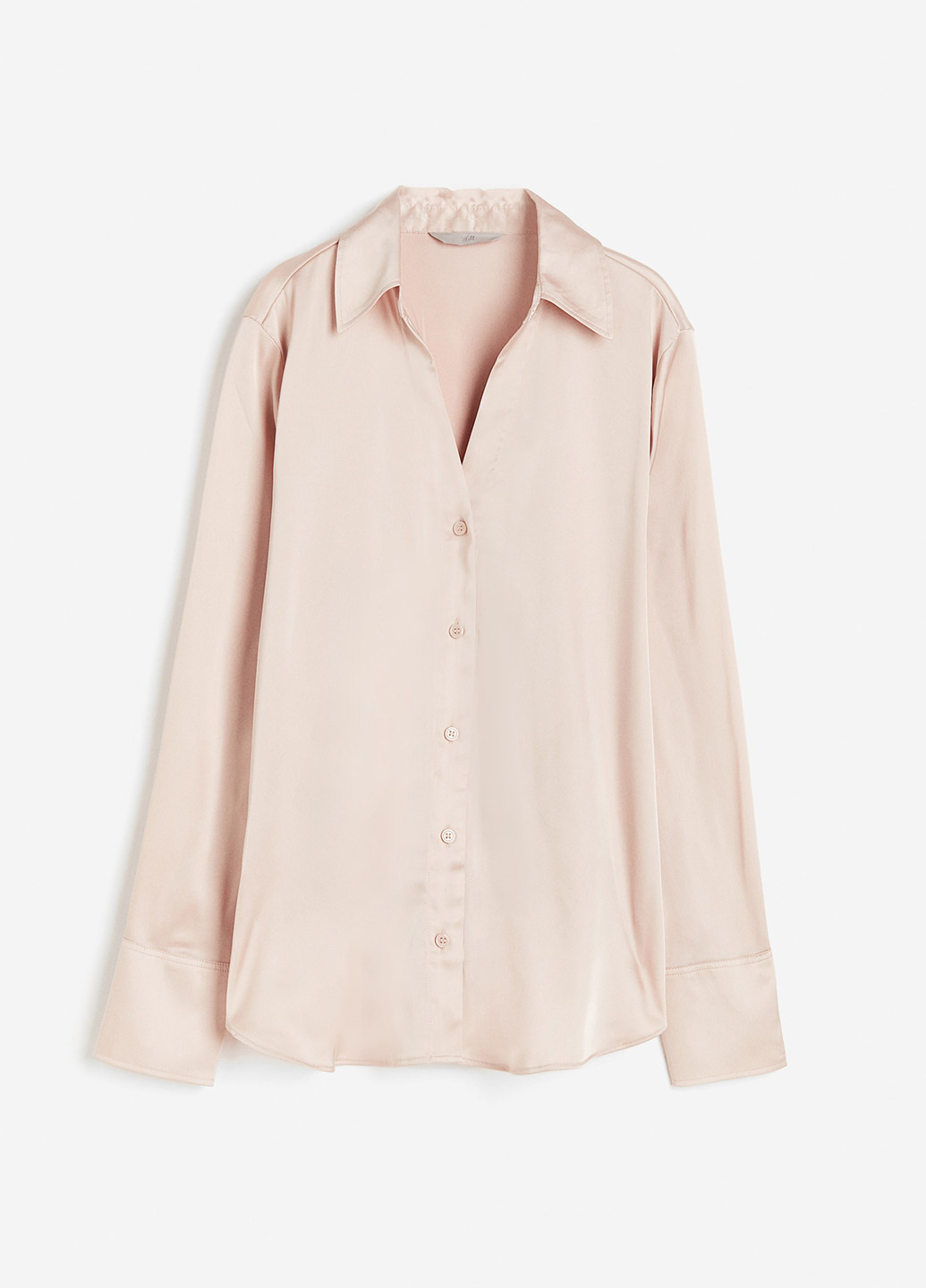 Пудровая блуза H&M